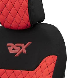 Ημικαλύμματα καθισμάτων αυτοκινήτου Otom RSX Sport ύφασμα κεντητό καπιτονέ κόκκινο - μαύρο RSXL-104 2τμχ Ημικαλύμματα καθισμάτων αυτοκινήτου Otom RSX Sport ύφασμα κεντητό καπιτονέ κόκκινο - μαύρο RSXL-104 2τμχ