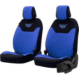 Ημικαλύμματα καθισμάτων αυτοκινήτου Otom RSX Sport  ύφασμα κεντητό καπιτονέ μπλε - μαύρο RSXL-105 2τμχ Ημικαλύμματα καθισμάτων αυτοκινήτου Otom RSX Sport  ύφασμα κεντητό καπιτονέ μπλε - μαύρο RSXL-105 2τμχ