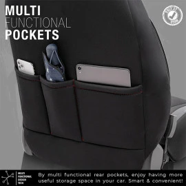 Καλύμματα αυτοκινήτου Otom Limited Design Universal Jacquard / Lacost / Δερματίνη Σετ εμπρός/πίσω μαύρο με κόκκινες ραφές LMT-101 11τμχ Καλύμματα αυτοκινήτου Otom Limited Design Universal Jacquard / Lacost / Δερματίνη Σετ εμπρός/πίσω μαύρο με κόκκινες ραφές LMT-101 11τμχ