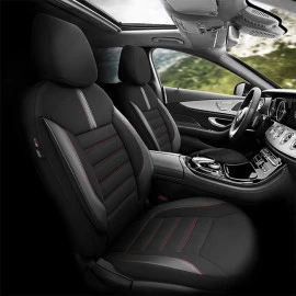 Καλύμματα αυτοκινήτου Otom Limited Design Universal Jacquard / Lacost / Δερματίνη Σετ εμπρός/πίσω μαύρο με κόκκινες ραφές LMT-101 11τμχ Καλύμματα αυτοκινήτου Otom Limited Design Universal Jacquard / Lacost / Δερματίνη Σετ εμπρός/πίσω μαύρο με κόκκινες ραφές LMT-101 11τμχ