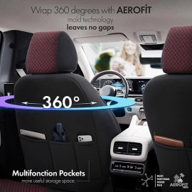 Καλύμματα αυτοκινήτου Otom Sport Plus Design Universal βαμβακερό ύφασμα / Rachel / δερματίνη σετ εμπρός / πίσω μαύρο - μπορντό SPTPLS-103 11 τεμάχια Καλύμματα αυτοκινήτου Otom Sport Plus Design Universal βαμβακερό ύφασμα / Rachel / δερματίνη σετ εμπρός / πίσω μαύρο - μπορντό SPTPLS-103 11 τεμάχια