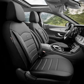 Καλύμματα αυτοκινήτου Otom inspire design universal full δερματίνη σετ εμπρός / πίσω μαύρο με γκρι ραφή INS-3502 11 τεμάχια Καλύμματα αυτοκινήτου Otom inspire design universal full δερματίνη σετ εμπρός / πίσω μαύρο με γκρι ραφή INS-3502 11 τεμάχια