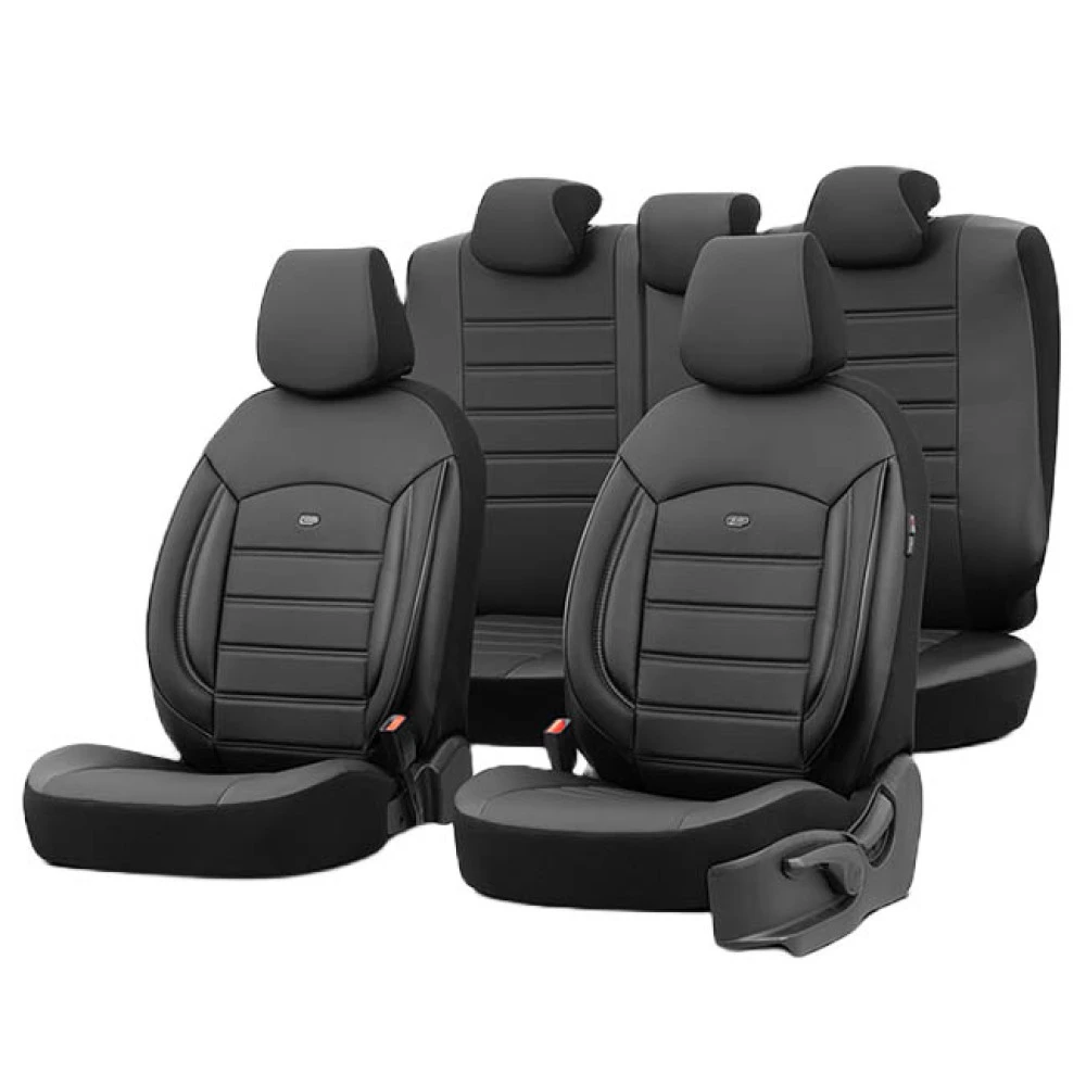Καλύμματα αυτοκινήτου Otom Inspire Design Universal Full δερματίνη σετ εμπρός / πίσω μαύρο INS-3501 11 τεμάχια Καλύμματα αυτοκινήτου Otom Inspire Design Universal Full δερματίνη σετ εμπρός / πίσω μαύρο INS-3501 11 τεμάχια