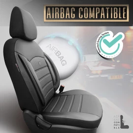 Καλύμματα αυτοκινήτου Otom Inspire Design Universal Full δερματίνη σετ εμπρός / πίσω μαύρο INS-3501 11 τεμάχια Καλύμματα αυτοκινήτου Otom Inspire Design Universal Full δερματίνη σετ εμπρός / πίσω μαύρο INS-3501 11 τεμάχια