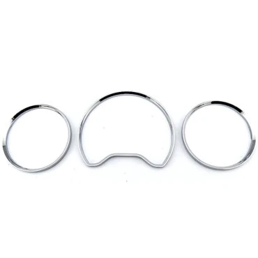 Δαχτυλίδια καντράν για Mercedes C-Class W202 (1996-2001) / CLK W208 (1997-2002) / E-Class W210 (1995-1999) - χρωμίου