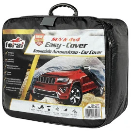Κουκούλα αυτοκινήτου Feral "Premium" SUV / Jeep Large 480x193x145cm Κουκούλα αυτοκινήτου Feral "Premium" SUV / Jeep Large 480x193x145cm