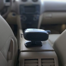 Αερόθερμο αναπτήρα αυτοκινήτου 12V 150W μαύρο/γκρι με λαβή Αερόθερμο αναπτήρα αυτοκινήτου 12V 150W μαύρο/γκρι με λαβή