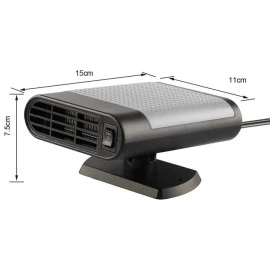 Αερόθερμο αναπτήρα αυτοκινήτου 12V 150W μαύρο/γκρι Αερόθερμο αναπτήρα αυτοκινήτου 12V 150W μαύρο/γκρι
