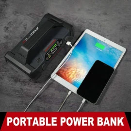 Εκκινητής μπαταριών αυτοκινήτου, powerbank, κομπρεσσέρ αέρος 150 psi, φακός led 4 σε1 Lokithor JA301 12 volt 2000A Εκκινητής μπαταριών αυτοκινήτου, powerbank, κομπρεσσέρ αέρος 150 psi, φακός led 4 σε1 Lokithor JA301 12 volt 2000A