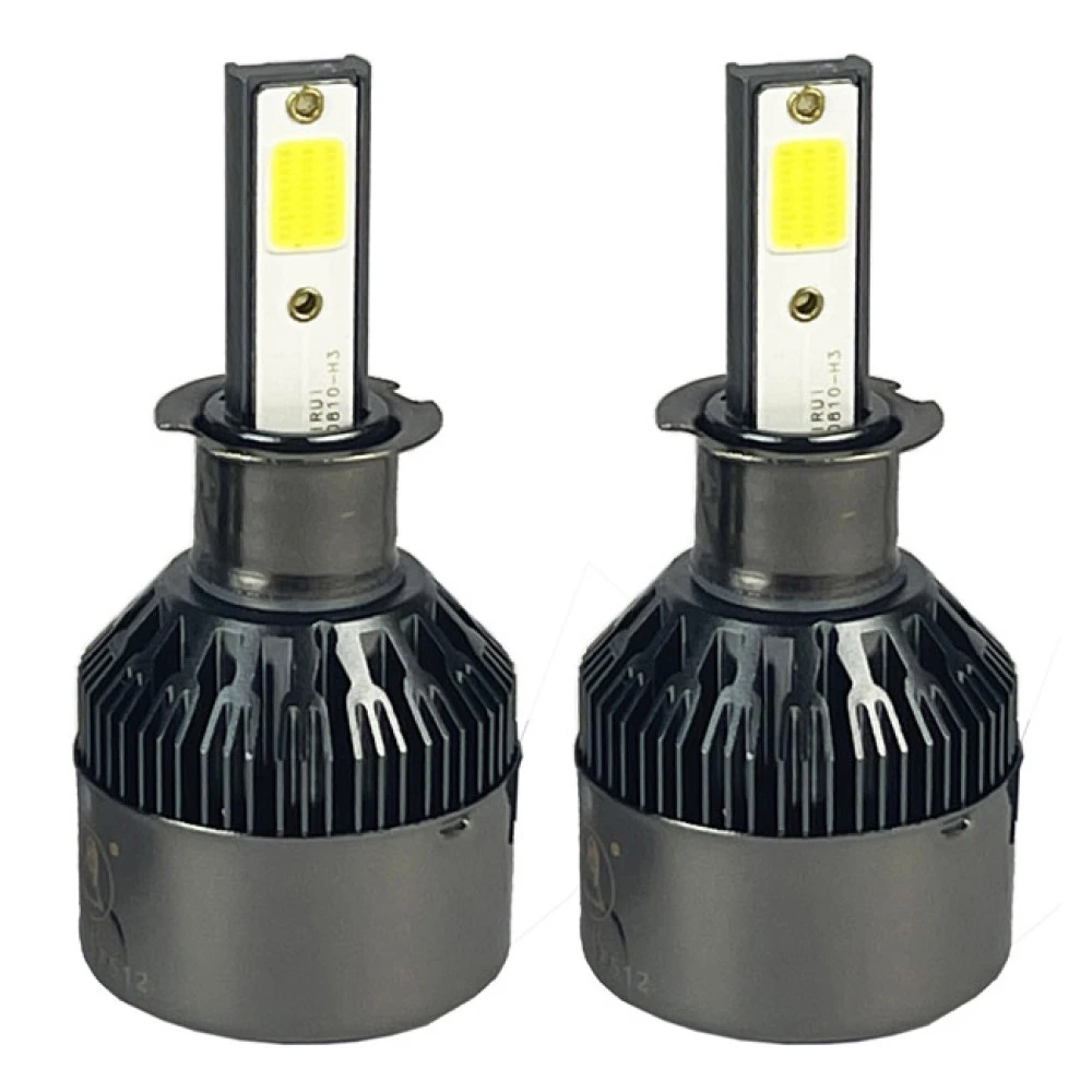 Λάμπες Led H3 C12 12/24V 36W 5500LM 6000K 2 Τμχ Λάμπες Led H3 C12 12/24V 36W 5500LM 6000K 2 Τμχ