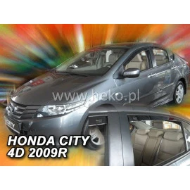 Honda City (2008-2013) Sedan ανεμοθραύστες Heko - 4τμχ. εμπρός και πίσω Honda City (2008-2013) Sedan ανεμοθραύστες Heko - 4τμχ. εμπρός και πίσω