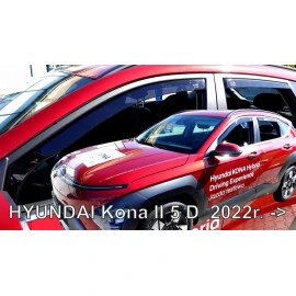 Hyundai Kona (2022+) 5D ανεμοθραύστες Heko - 4τμχ. εμπρός και πίσω Hyundai Kona (2022+) 5D ανεμοθραύστες Heko - 4τμχ. εμπρός και πίσω