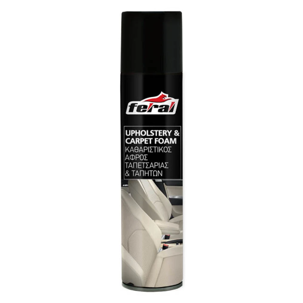 Αφρός καθαρισμού ταπετσαρίας Feral 400ml 1τμχ Αφρός καθαρισμού ταπετσαρίας Feral 400ml 1τμχ
