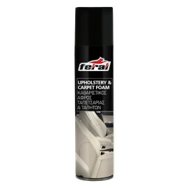 Αφρός καθαρισμού ταπετσαρίας Feral 400ml 1τμχ Αφρός καθαρισμού ταπετσαρίας Feral 400ml 1τμχ