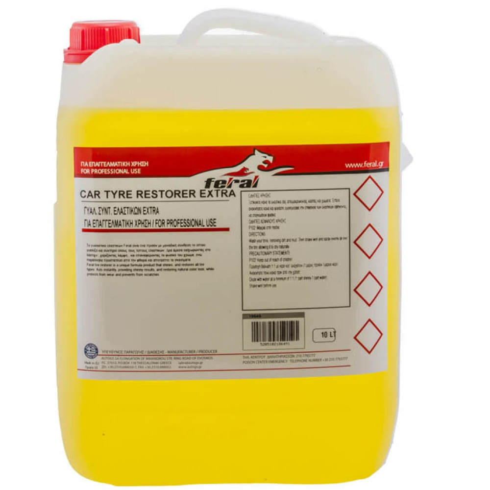 Γυαλιστικό και συντηρητικό ελαστικών Extra Feral 10lt Γυαλιστικό και συντηρητικό ελαστικών Extra Feral 10lt