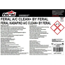 Καθαριστικό air condition clean+ By Feral 10lt Καθαριστικό air condition clean+ By Feral 10lt