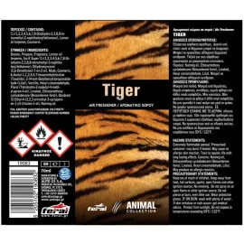 Αρωματικό Αυτοκινήτου Spray Feral Animal Collection Tiger 70ml Αρωματικό Αυτοκινήτου Spray Feral Animal Collection Tiger 70ml