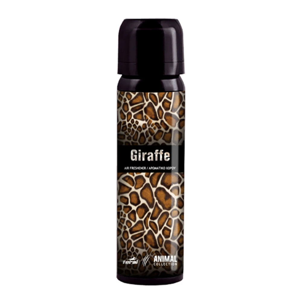 Αρωματικό Αυτοκινήτου Spray Feral Animal Collection Giraffe 70ml Αρωματικό Αυτοκινήτου Spray Feral Animal Collection Giraffe 70ml