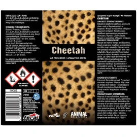 Αρωματικό Αυτοκινήτου Spray Feral Animal Collection Cheetah 70ml Αρωματικό Αυτοκινήτου Spray Feral Animal Collection Cheetah 70ml