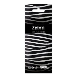 Αρωματικό αυτοκινήτου κρεμαστό Feral animal collection zebra Αρωματικό αυτοκινήτου κρεμαστό Feral animal collection zebra