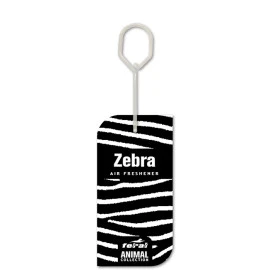 Αρωματικό αυτοκινήτου κρεμαστό Feral animal collection zebra Αρωματικό αυτοκινήτου κρεμαστό Feral animal collection zebra