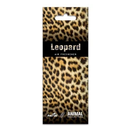 Αρωματικό αυτοκινήτου κρεμαστό Feral animal collection leopard Αρωματικό αυτοκινήτου κρεμαστό Feral animal collection leopard
