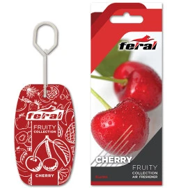 Αρωματικό αυτοκινήτου κρεμαστό Feral fruity collection cherry Αρωματικό αυτοκινήτου κρεμαστό Feral fruity collection cherry