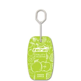 Αρωματικό αυτοκινήτου κρεμαστό Feral fruity collection green apple Αρωματικό αυτοκινήτου κρεμαστό Feral fruity collection green apple