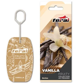 Αρωματικό αυτοκινήτου κρεμαστό Feral fruity collection vanilla Αρωματικό αυτοκινήτου κρεμαστό Feral fruity collection vanilla