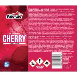Αρωματικό Αυτοκινήτου Spray Feral Fruity Collection Κεράσι 70ml Αρωματικό Αυτοκινήτου Spray Feral Fruity Collection Κεράσι 70ml