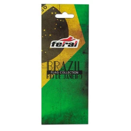 Αρωματικό αυτοκινήτου κρεμαστό Feral flag collection brazil Αρωματικό αυτοκινήτου κρεμαστό Feral flag collection brazil