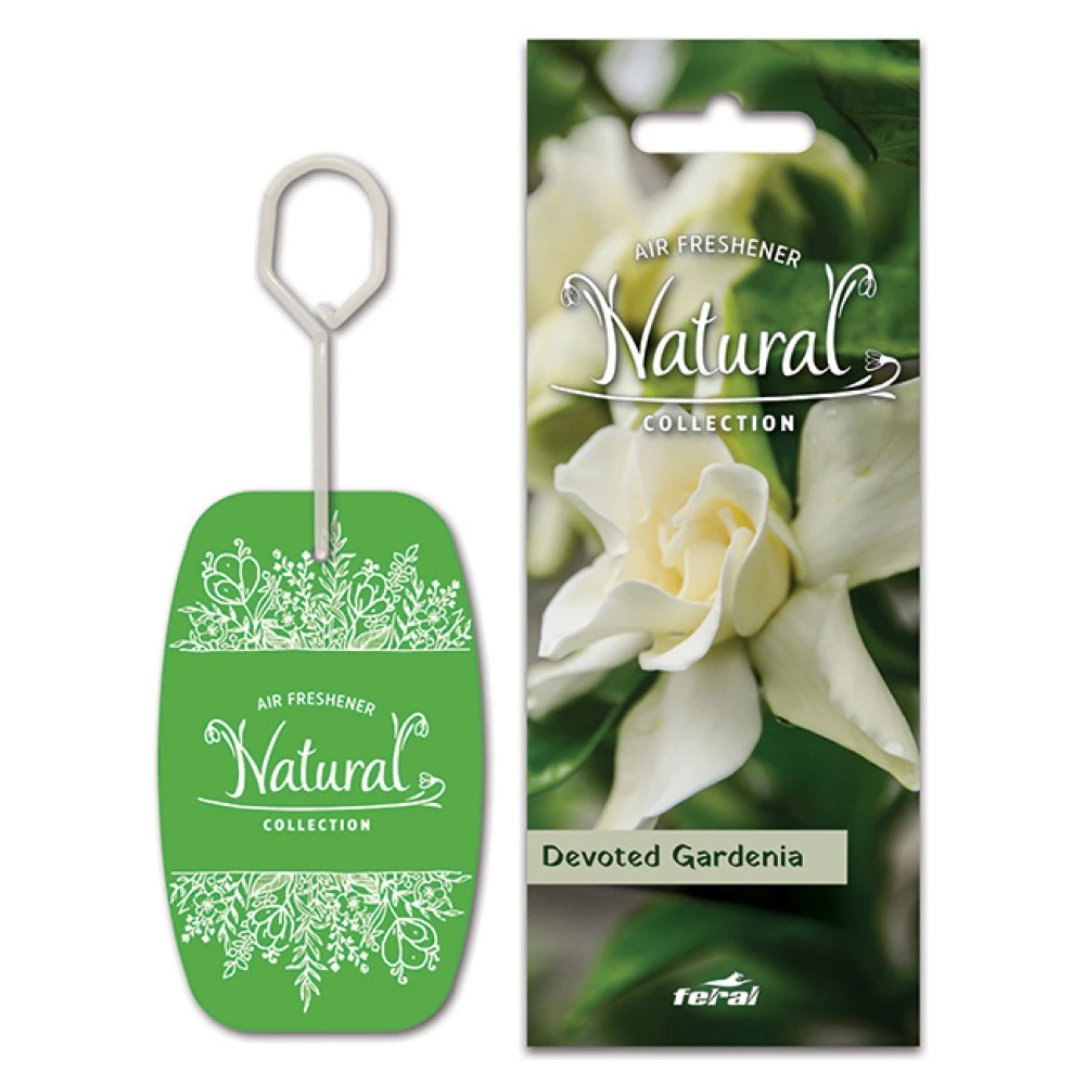Αρωματικό αυτοκινήτου κρεμαστό Feral natural collection gardenia Αρωματικό αυτοκινήτου κρεμαστό Feral natural collection gardenia