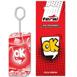 Αρωματικό αυτοκινήτου κρεμαστό Feral Speech Collection OK Αρωματικό αυτοκινήτου κρεμαστό Feral Speech Collection OK
