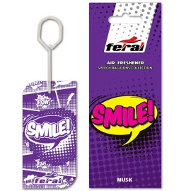 Αρωματικό αυτοκινήτου κρεμαστό Feral Speech Collection SMILE Αρωματικό αυτοκινήτου κρεμαστό Feral Speech Collection SMILE