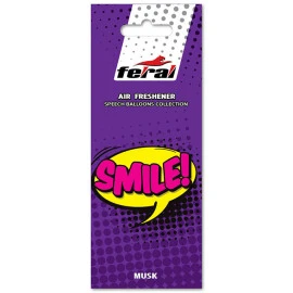 Αρωματικό αυτοκινήτου κρεμαστό Feral Speech Collection SMILE Αρωματικό αυτοκινήτου κρεμαστό Feral Speech Collection SMILE