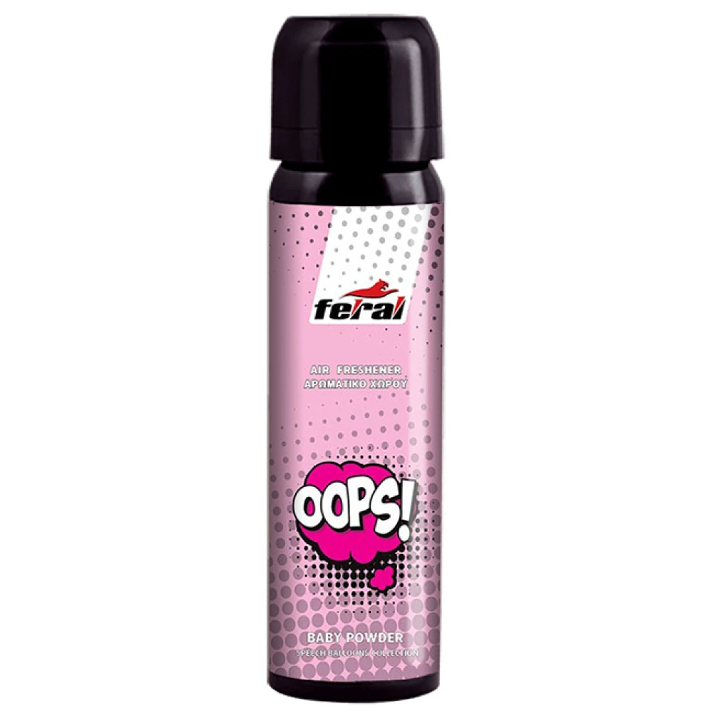 Αρωματικό Αυτοκινήτου Spray Feral Speech Collection OOPS 70ml Αρωματικό Αυτοκινήτου Spray Feral Speech Collection OOPS 70ml