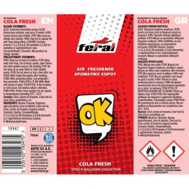Αρωματικό Αυτοκινήτου Spray Feral Speech Collection OK 70ml Αρωματικό Αυτοκινήτου Spray Feral Speech Collection OK 70ml