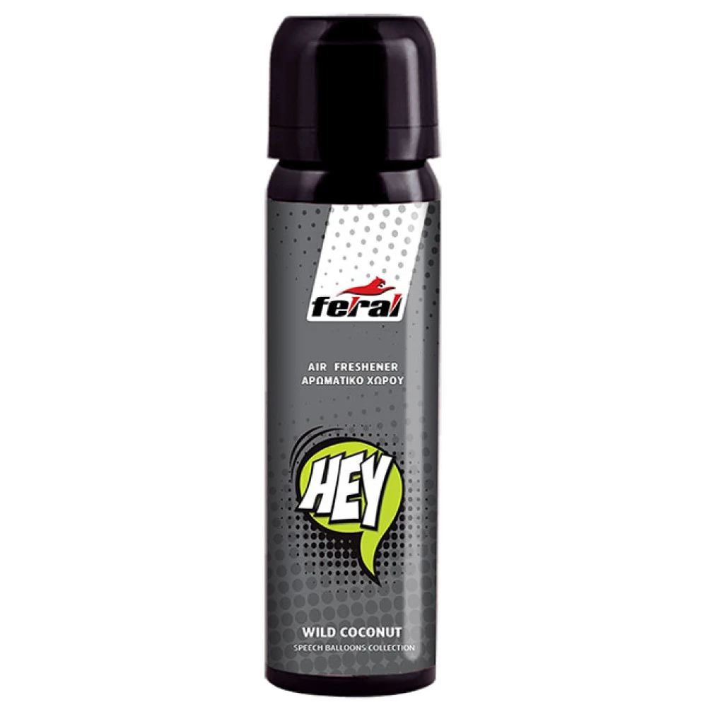Αρωματικό Αυτοκινήτου Spray Feral Speech Collection HEY 70ml Αρωματικό Αυτοκινήτου Spray Feral Speech Collection HEY 70ml