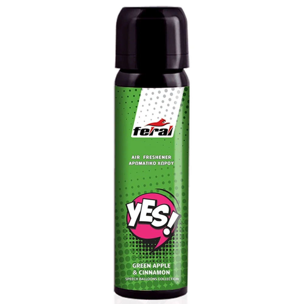 Αρωματικό Αυτοκινήτου Spray Feral Speech Collection YES 70ml Αρωματικό Αυτοκινήτου Spray Feral Speech Collection YES 70ml