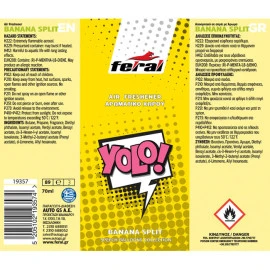 Αρωματικό Αυτοκινήτου Spray Feral Speech Collection YOLO 70ml Αρωματικό Αυτοκινήτου Spray Feral Speech Collection YOLO 70ml