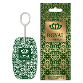 Αρωματικό αυτοκινήτου κρεμαστό Feral royal collection amber oud Αρωματικό αυτοκινήτου κρεμαστό Feral royal collection amber oud