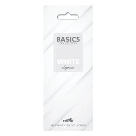 Αρωματικό αυτοκινήτου κρεμαστό Feral basics collection white elegance Αρωματικό αυτοκινήτου κρεμαστό Feral basics collection white elegance