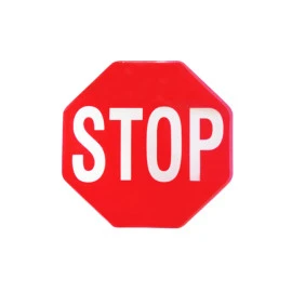 Αυτοκόλλητη πινακίδα σμάλτου STOP 9x8,8cm 1τμχ Αυτοκόλλητη πινακίδα σμάλτου STOP 9x8,8cm 1τμχ