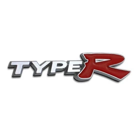 Αυτοκόλλητο σήμα χρωμίου 3D "TYPE-R" 1τμχ Αυτοκόλλητο σήμα χρωμίου 3D "TYPE-R" 1τμχ