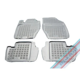 Citroen C4 I (2004-2010) / C4 II (2010-2017) / Peugeot 307 (2001-2011) λαστιχένια γκρι πατάκια σκαφάκια Rezaw Plast - 4τμχ Citroen C4 I (2004-2010) / C4 II (2010-2017) / Peugeot 307 (2001-2011) λαστιχένια γκρι πατάκια σκαφάκια Rezaw Plast - 4τμχ