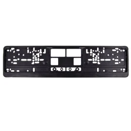 Πλαίσιο πινακίδας ευρωπαϊκό μαύρο 53x14cm 1τμχ Πλαίσιο πινακίδας ευρωπαϊκό μαύρο 53x14cm 1τμχ