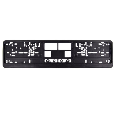 Πλαίσιο πινακίδας ευρωπαϊκό μαύρο 53x14cm 1τμχ