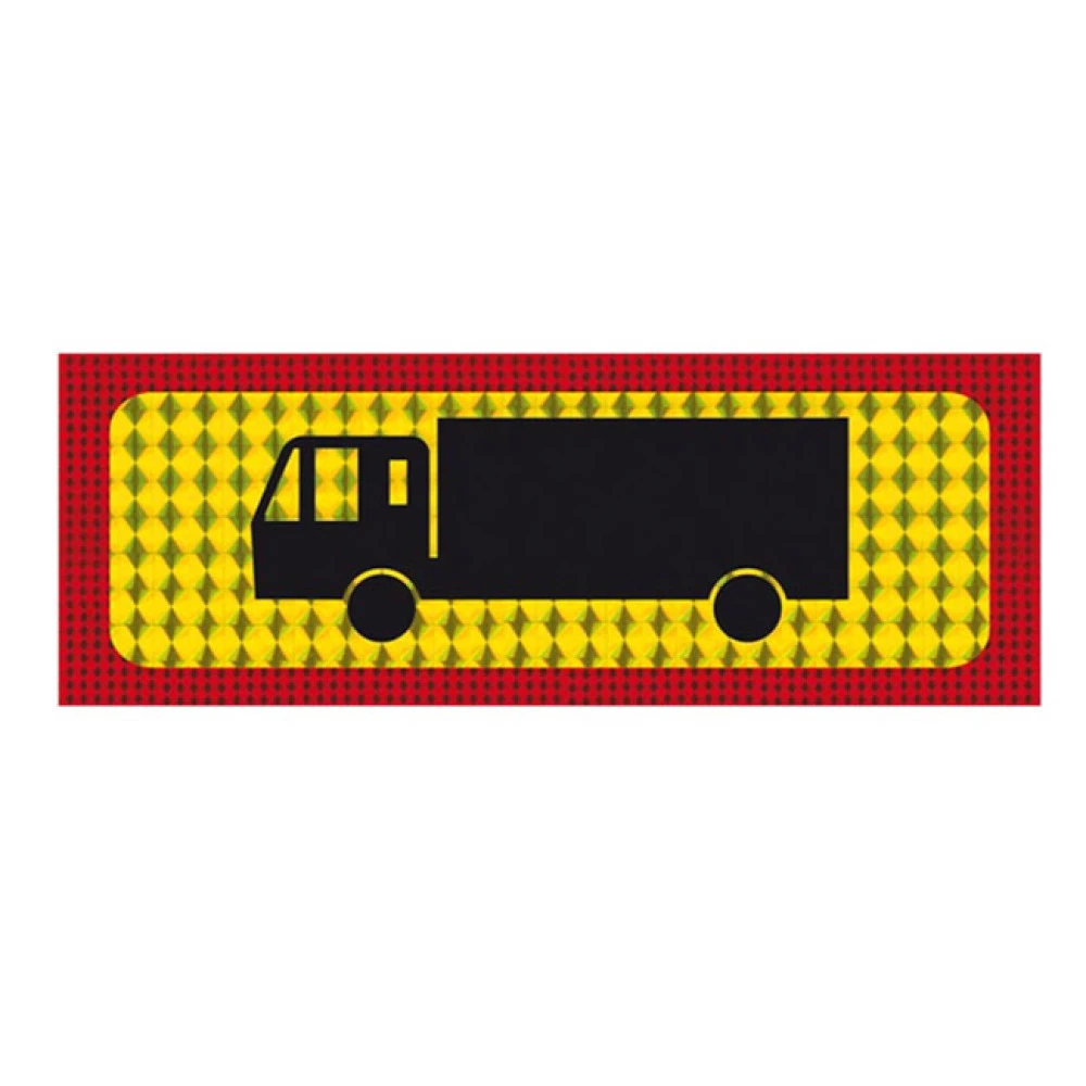Πινακίδα λαμαρίνα φορτηγό διαξονικό 48x20cm 1τμχ Πινακίδα λαμαρίνα φορτηγό διαξονικό 48x20cm 1τμχ