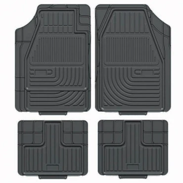 Πατάκια αυτοκινήτου Universal Smart Fit μαύρα 4τμχ