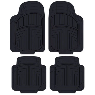 Πατάκια αυτοκινήτου Universal Premium μαύρα 4τμχ